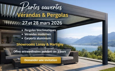 Portes ouvertes pergola et véranda les 27 et 28 mars
